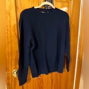 Mens Claiborne Sweater Size Small Navy
